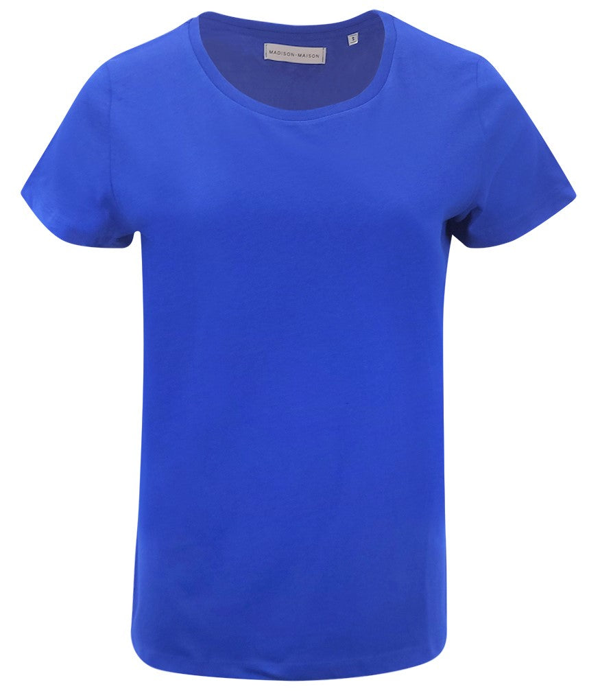 Madison Maison Cotton Mid Blue T Shirt - MADISON MAISON