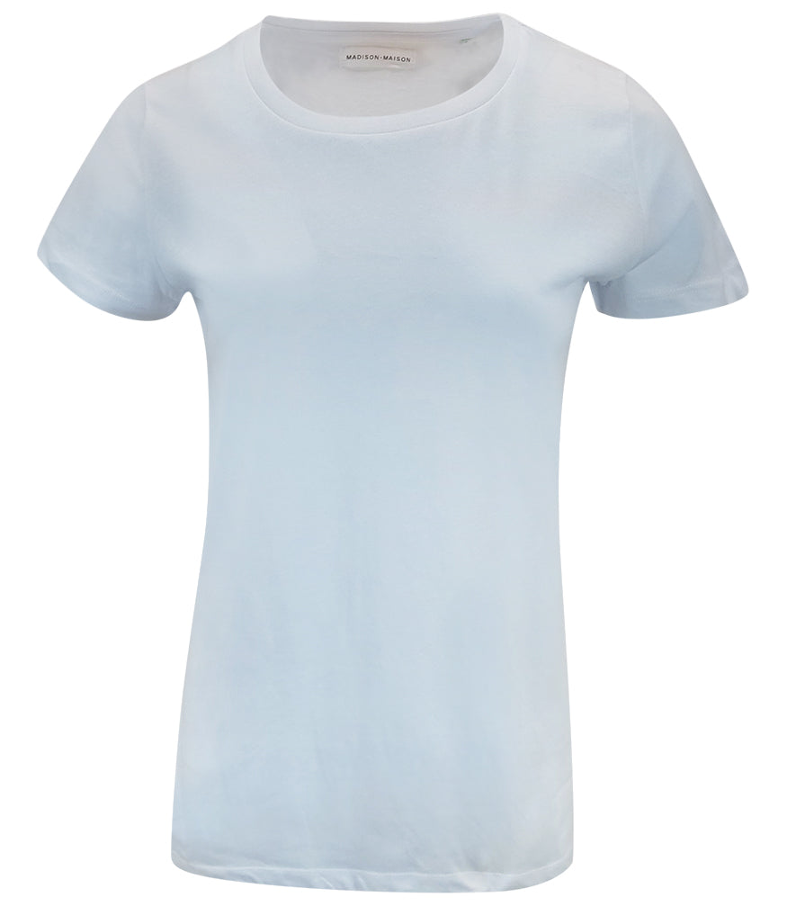 Madison Maison Cotton White T Shirt - MADISON MAISON