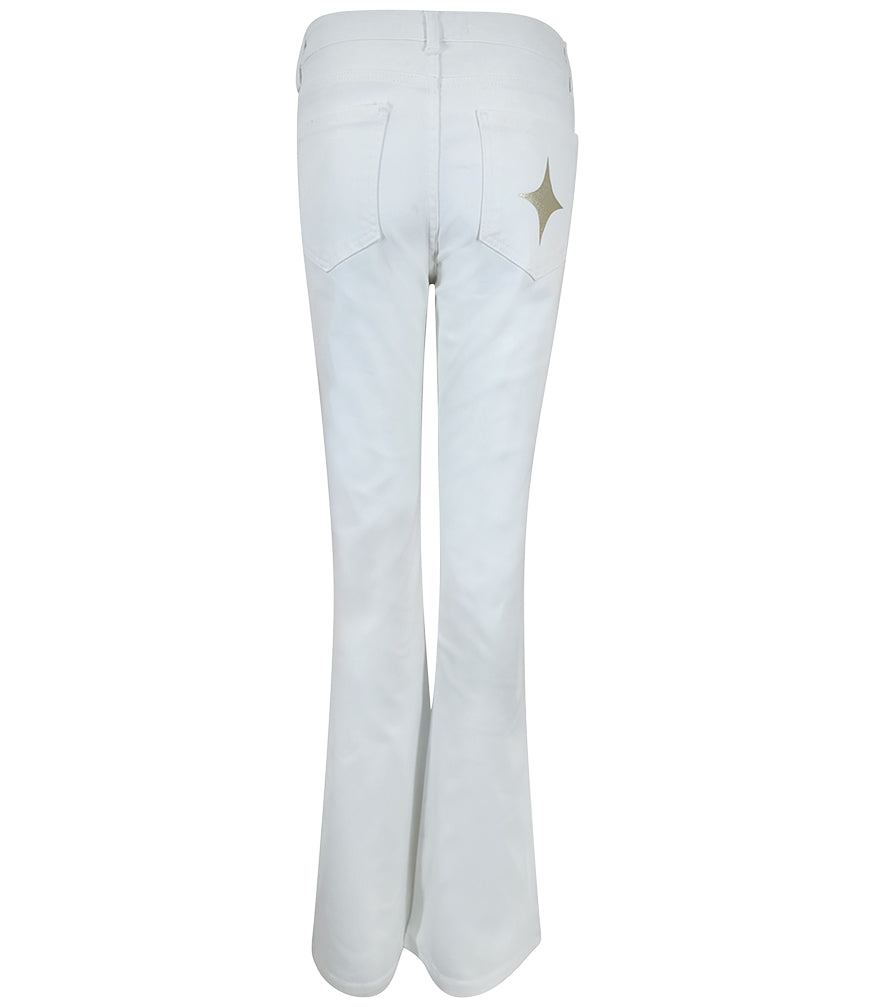 Designing Hollywood X Madison Maison White Denim Jean - MADISON MAISON