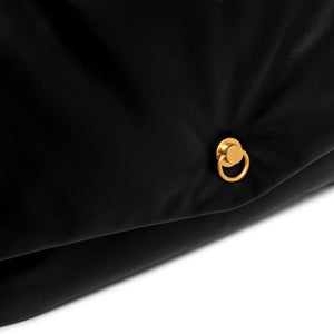 Mirea Black Leather Handbag