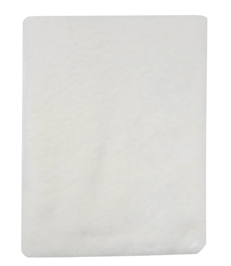 Botto Giuseppe Large White Cashmere Plain Stole