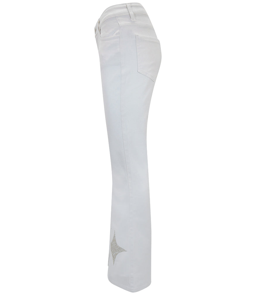 Designing Hollywood X Madison Maison Denim with Gold Glitter Star - MADISON MAISON