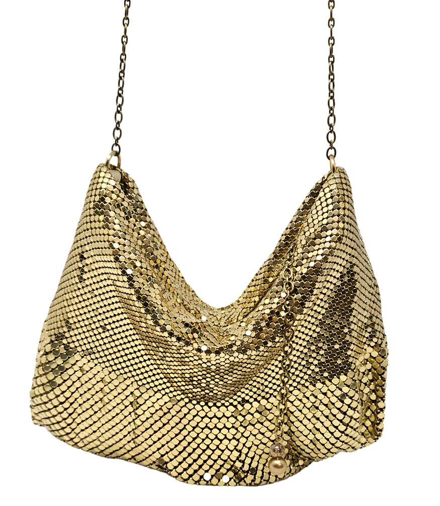 Madison Maison Laura B Ana Gold Disco Bag
