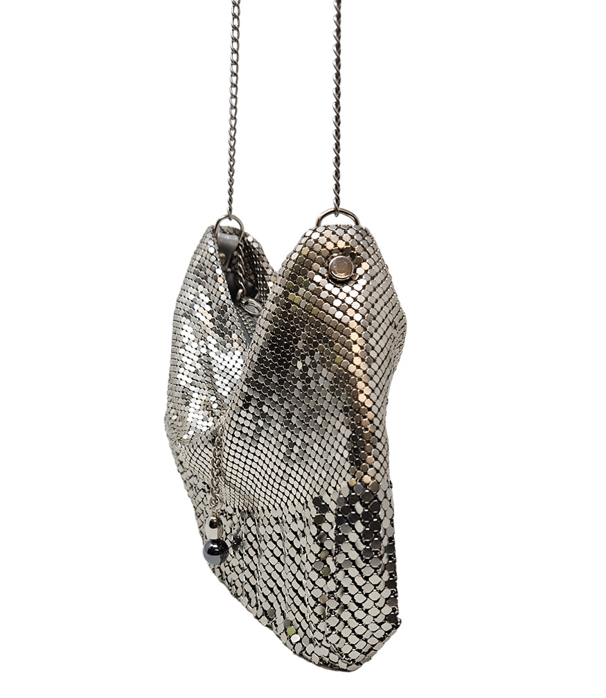 Madison Maison Laura B Ana Silver Disco Bag