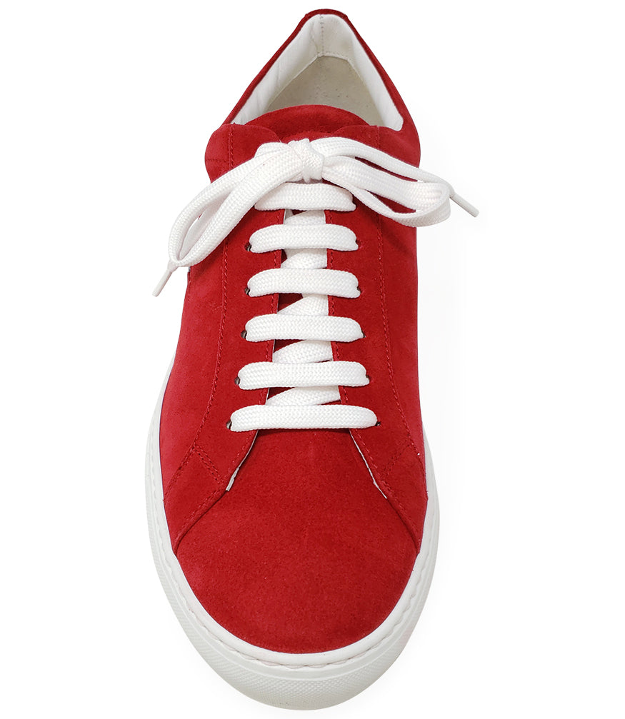 Madison Maison™ Red Suede Sirius Star Mens Sneaker