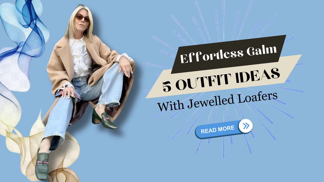 Effortless Glam: 5 Outfit Ideas with Jewelled Loafers