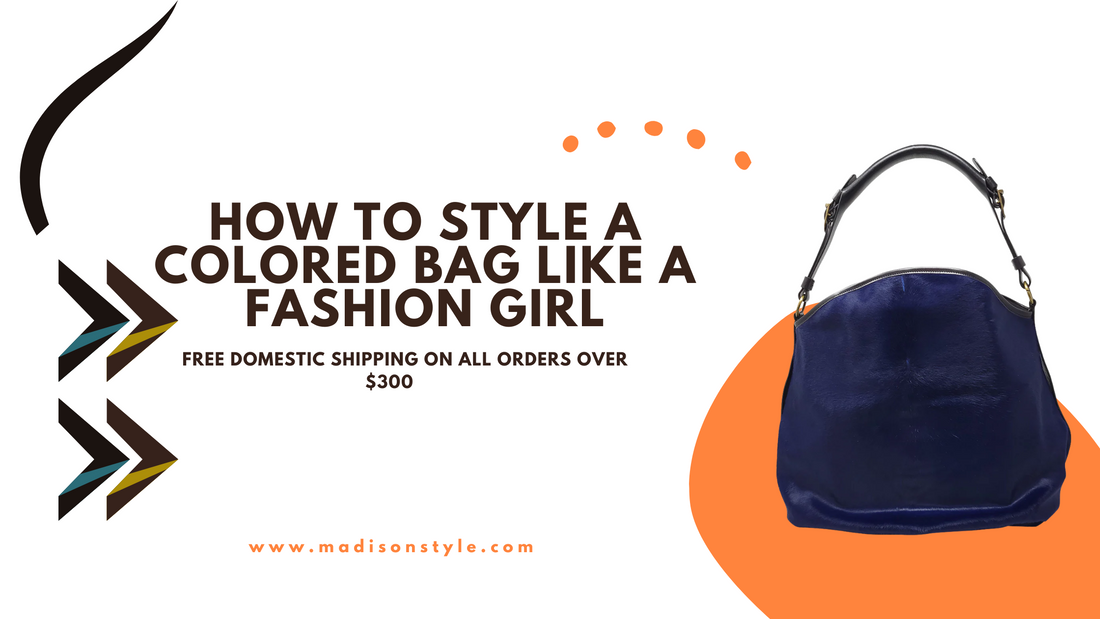 What Should You Consider Styling a Navy Leather Shoulder Bag?