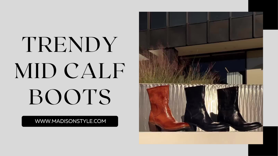 Mid Calf Boots To Spice Up Your Look This Season!