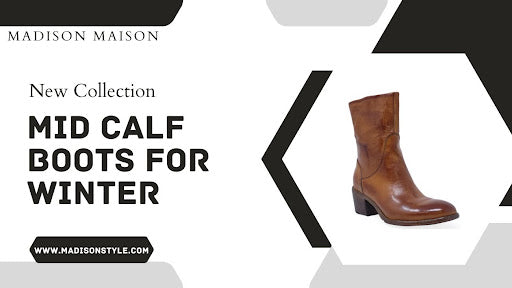 Turn The Heat With Mid Calf Boots This Winter 