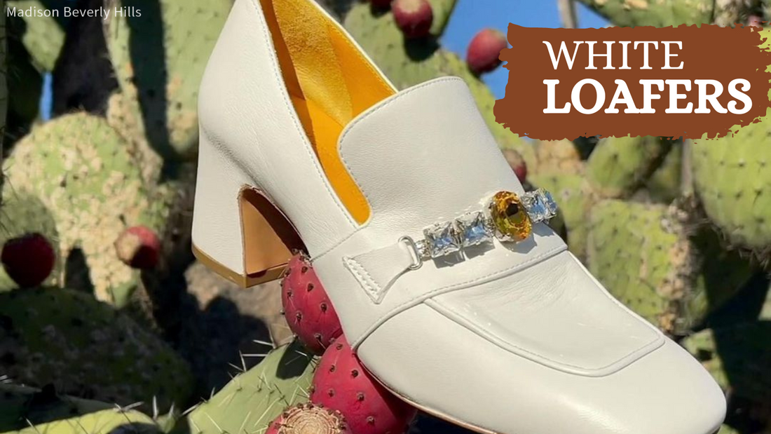 Crisp & Classic: The Best White Loafers for Women