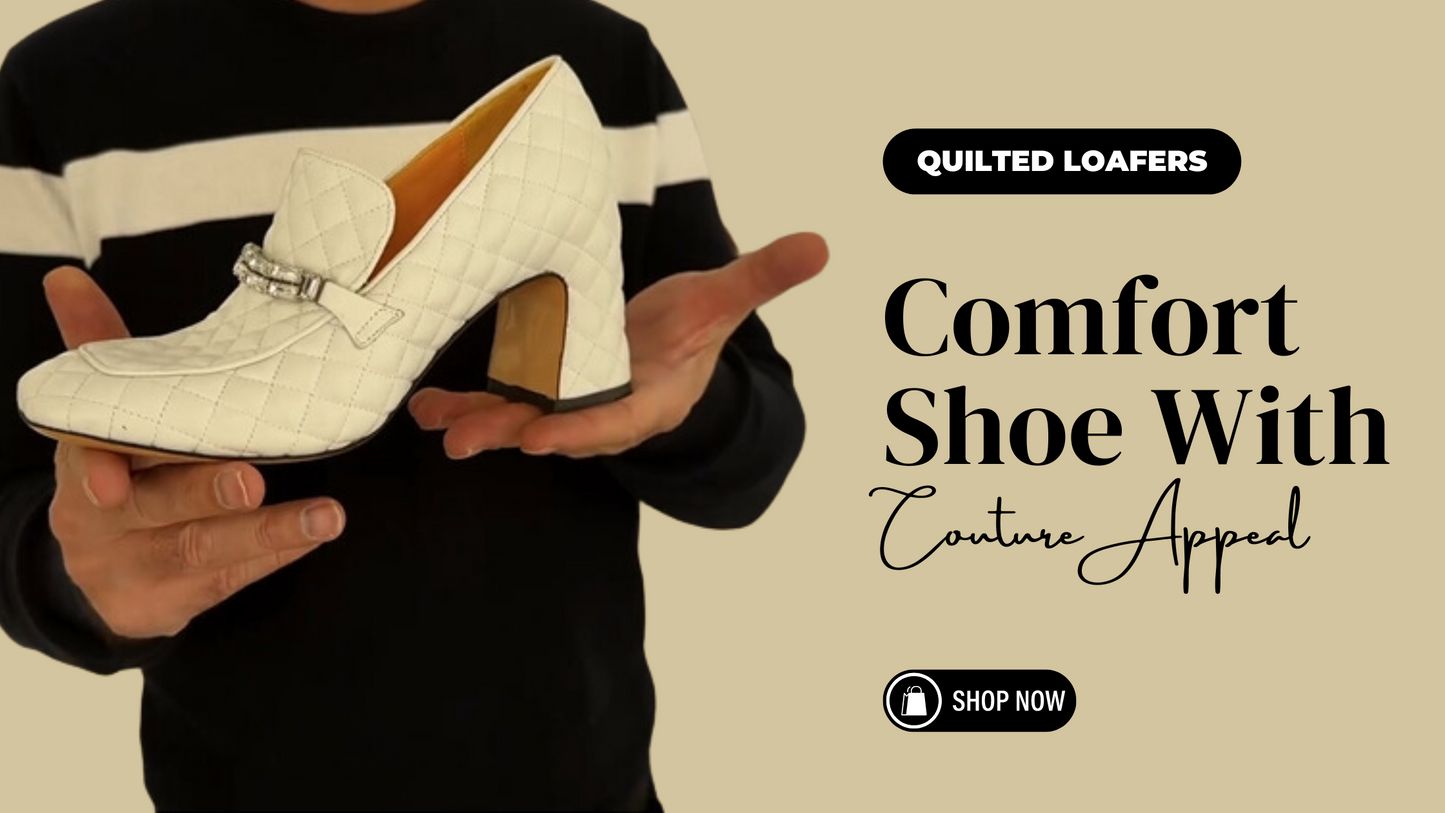 Quilted Loafers: The Comfort Shoe with Couture Appeal