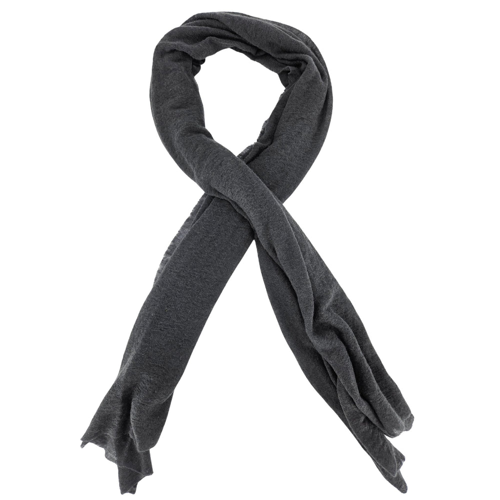 Cashmere scarf on a white background