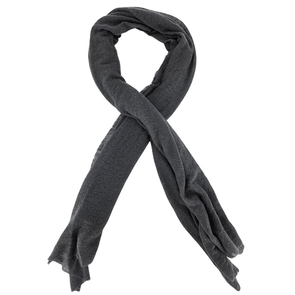 Cashmere scarf on a white background