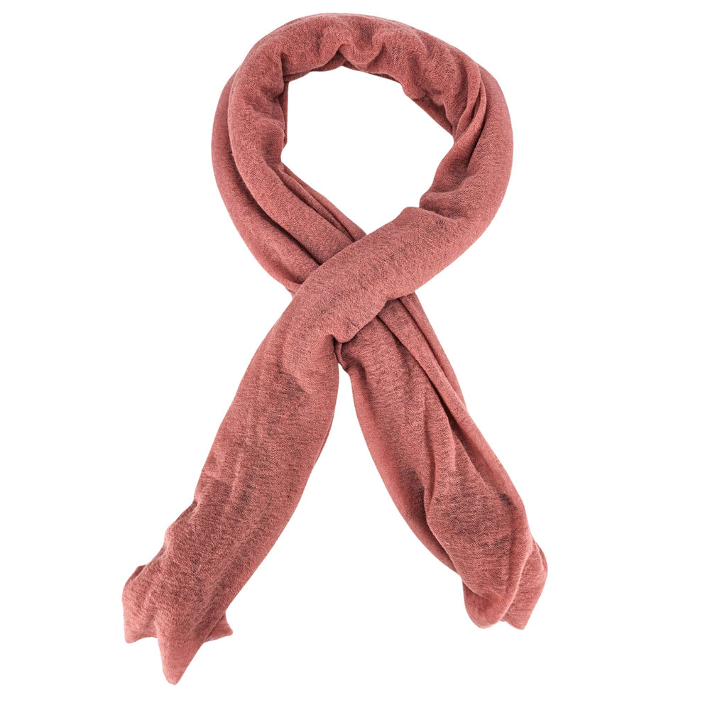 Botto Giuseppe Italian Blush Pink Cashmere Scarf, supremely soft and luxurious, crafted on heritage looms.