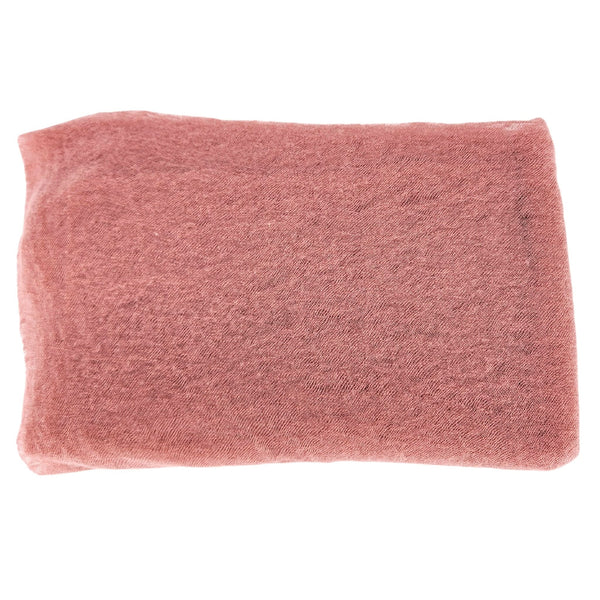 Botto Giuseppe Italian Blush Pink Cashmere Scarf, supremely soft and luxurious, crafted on heritage looms.