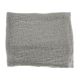 Cashmere scarf on a white background