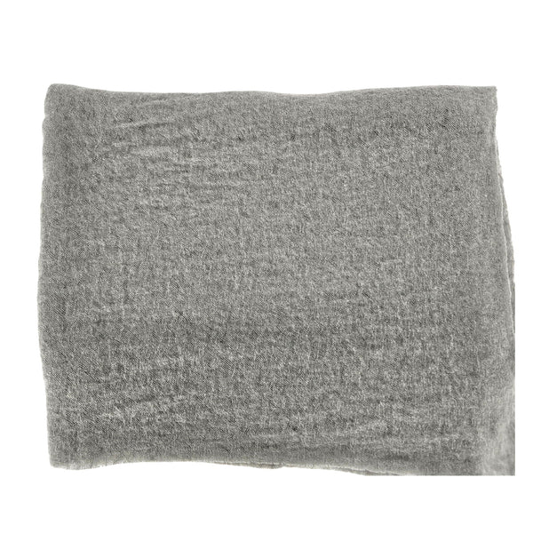 Cashmere scarf on a white background