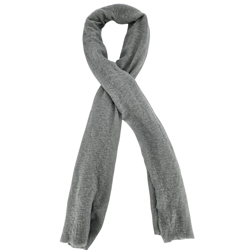 Cashmere scarf on a white background