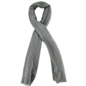 Cashmere scarf on a white background