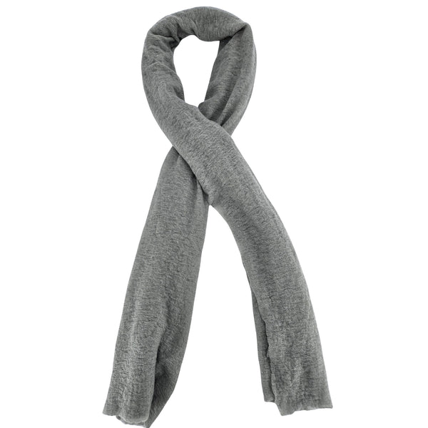 Cashmere scarf on a white background
