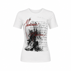Madison Maison x On/Off Essentials Croc Shoe White T-Shirt