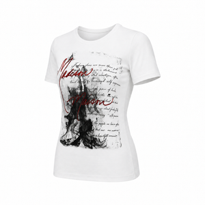 Madison Maison x On/Off Essentials Croc Shoe White T-Shirt