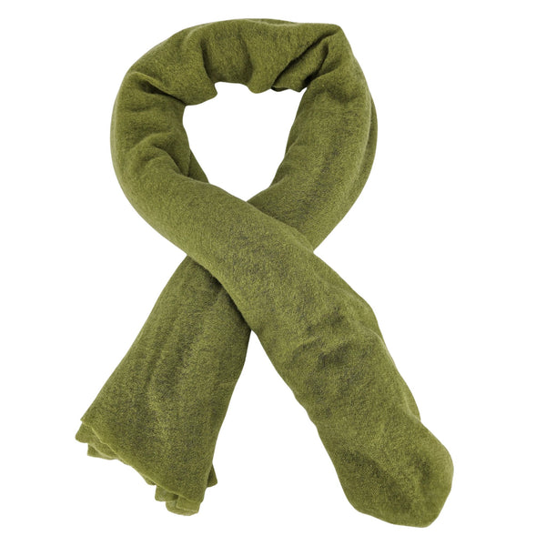 Cashmere scarf on a white background