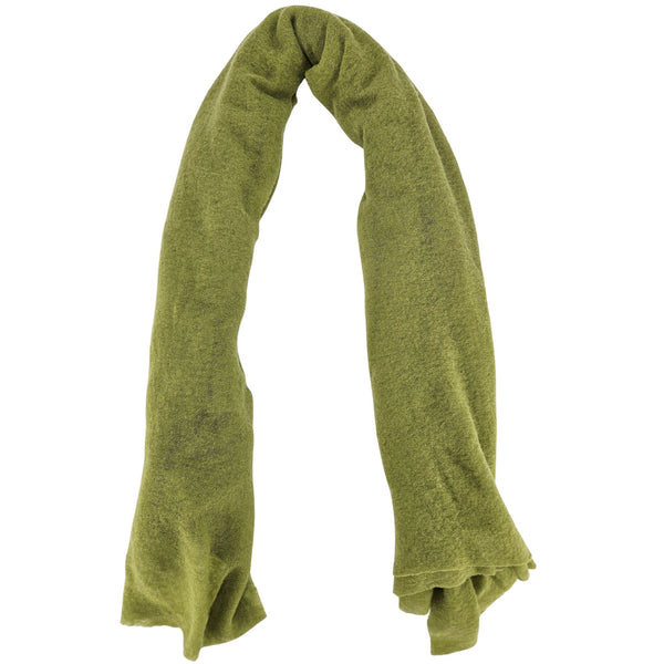 Cashmere scarf on a white background