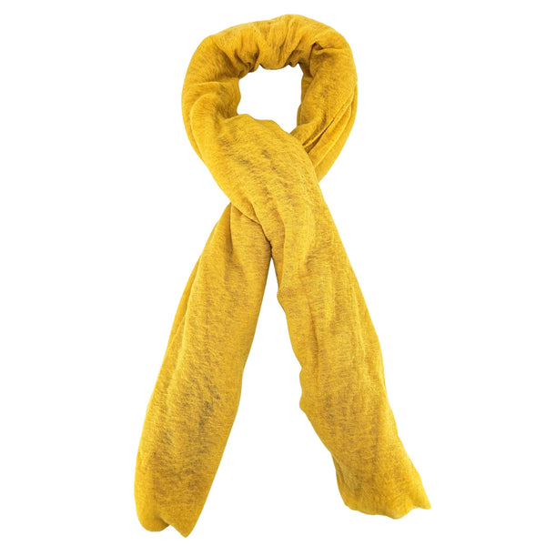 Cashmere scarf on a white background