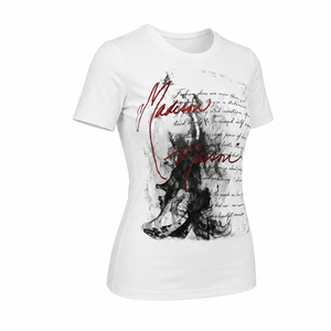 Madison Maison x On/Off Essentials Croc Shoe White T-Shirt