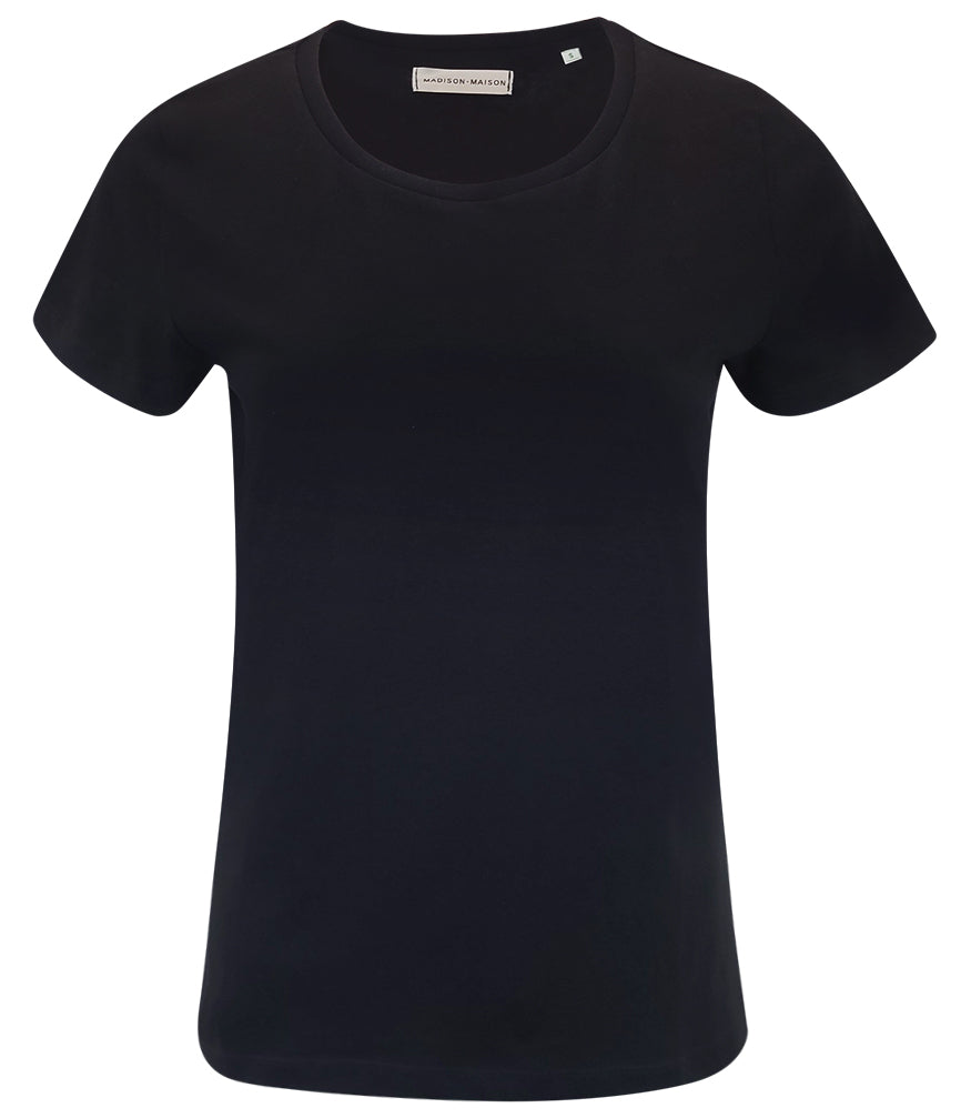 Madison Maison Cotton Black T Shirt - MADISON MAISON