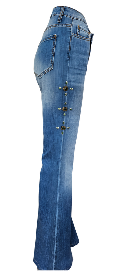 Designing Hollywood X Madison Maison Denim Studded Jean - MADISON MAISON