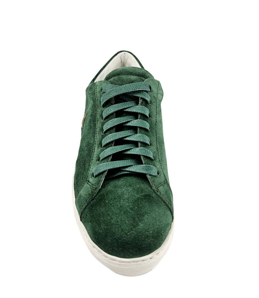 
                      
                        Zapatilla de deporte para mujer Sirius Star de gamuza verde
                      
                    