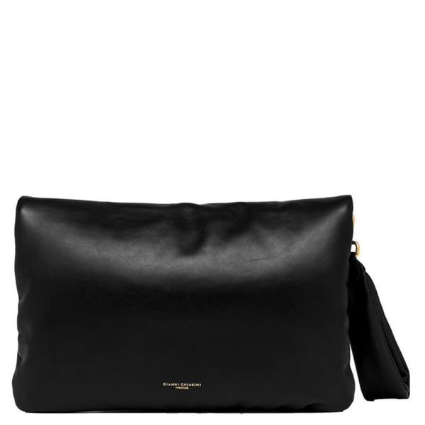 Mirea Black Leather Handbag