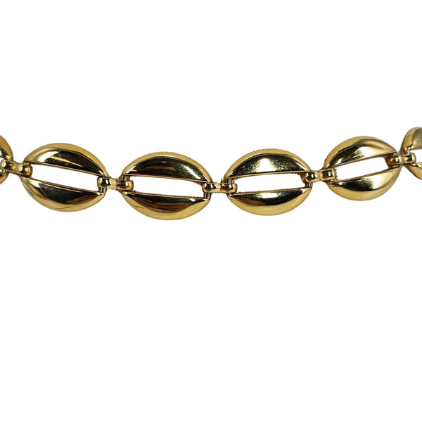 Gold Belt on a white background