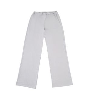 Light gray pants on a white background