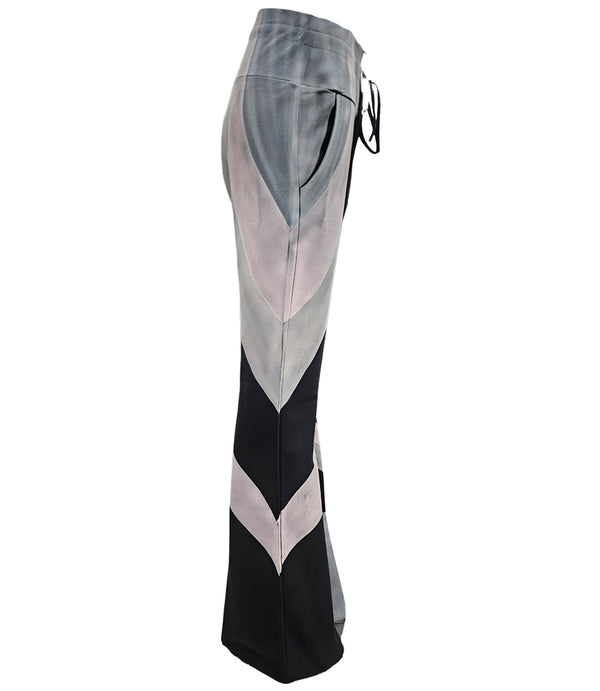 Designing Hollywood X Madison Maison Black Flare Sweatpants - MADISON MAISON