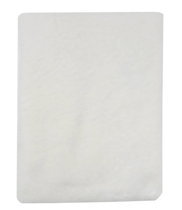 A lightweight, rectangular scarf with soft texture and raw edges, draped to show length and fluidity