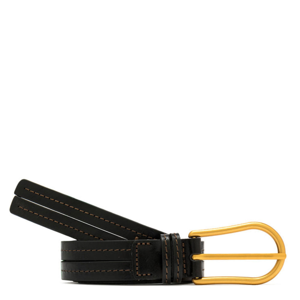 Leather Black Belt