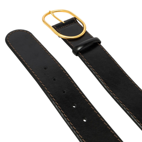 Leather Belt Black