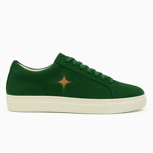 Zapatilla de deporte para mujer Sirius Star de gamuza verde
