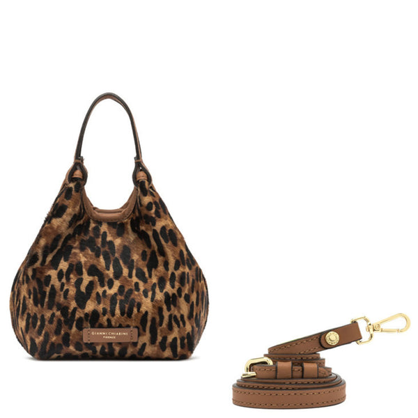 Dua Brown Leather Handbag