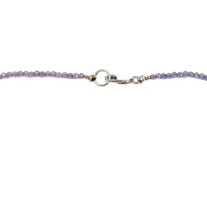 Faceted Gemstone Lavender Amethyst Chocker