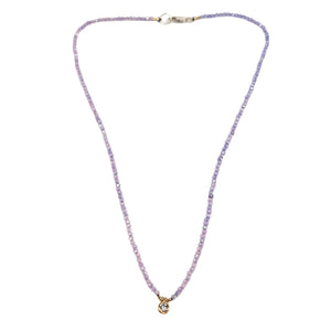 Faceted Gemstone Lavender Amethyst Chocker