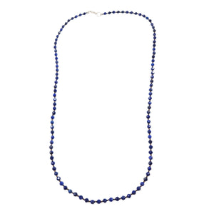 Faceted Lapis Necklace