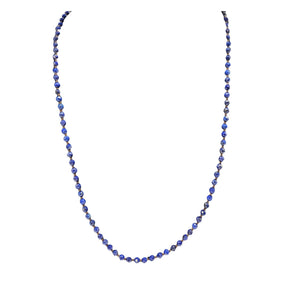 Faceted Lapis Necklace