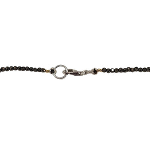 Hematite Micro Bead Moon Choker