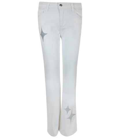 Designing Hollywood  X Madison Maison Denim with Silver Glitter Star - MADISON MAISON