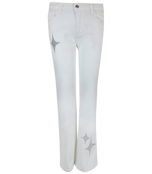 Designing Hollywood  X Madison Maison Denim with Silver Glitter Star - MADISON MAISON