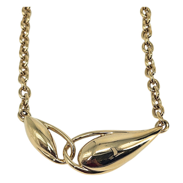 Vintage 1940s Goldtone Collar Necklace